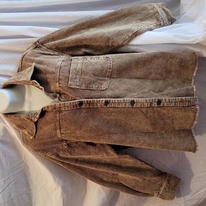 Ladies corduroy shirt